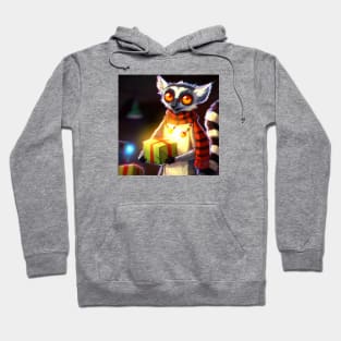 Cute Lemur Drawing Hoodie